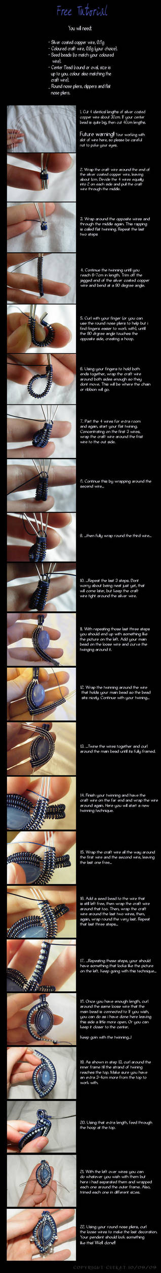 Free Jewellery Tutorial by cueKat