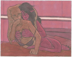 Devil in the Sheets. by MidoriNoHonoo