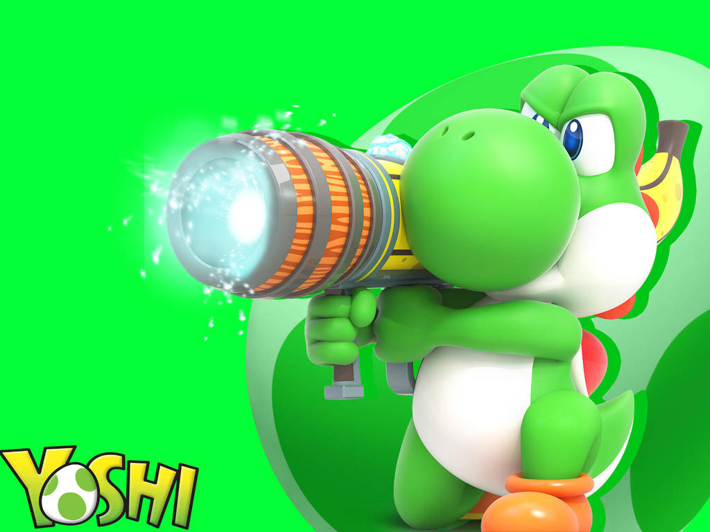 Yoshi Wallpaper HD by WiskieWolf on DeviantArt