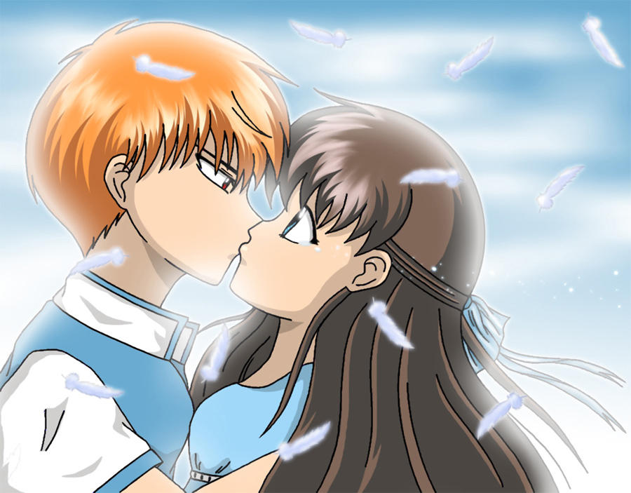 Kyo and Tohru Kiss by Misakichi on DeviantArt