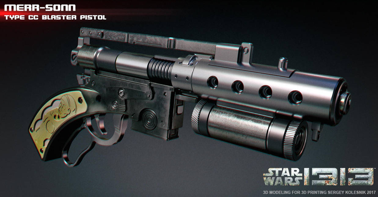 merrsonn type cc blaster pistol by ksnart on DeviantArt