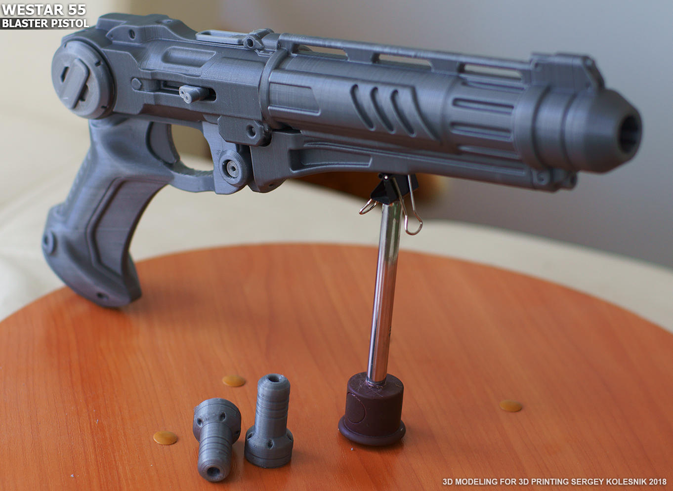 Westar 55 blaster pistol by ksn-art