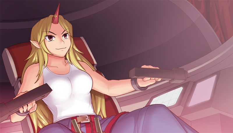 Yuugi pilot cutin by GraphyteRonin