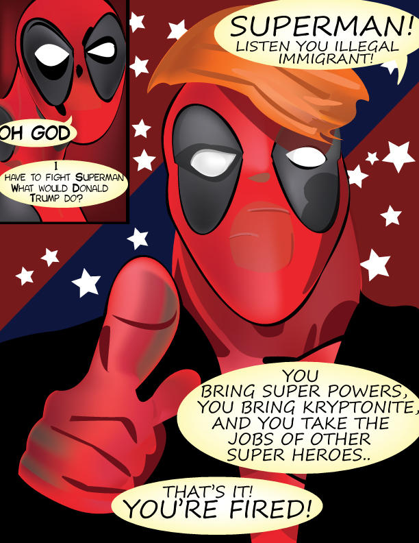 World's Strangest Issue #2 Pg #3 (TRUMPpool) by ProjectCornDog