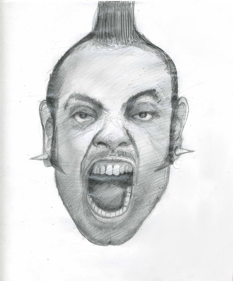 Angry Face (From YouTube Anger Tutorial) by kazanjianm