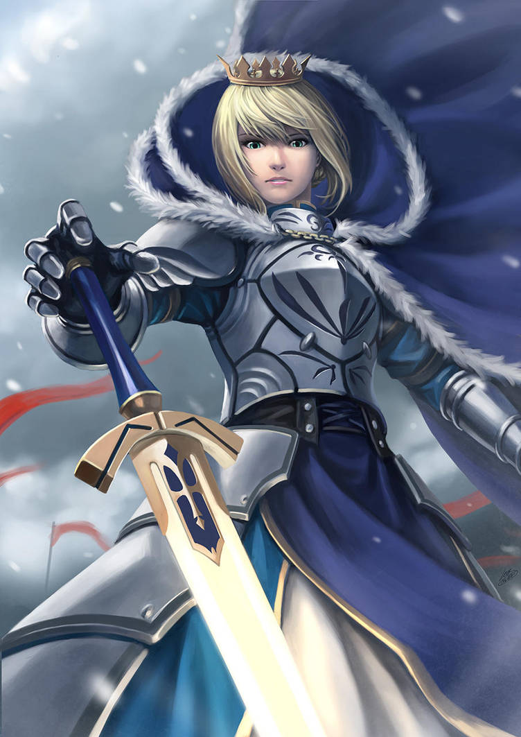 ~Artoria Pentagon, The Once and Future King~ by Luches
