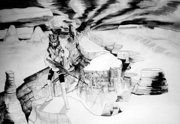 Vagrant Sheepdog by shatterday