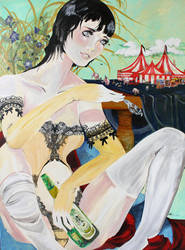 Tiny Pink Elephants by shatterday