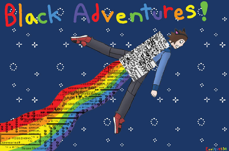 Black Adventures in Space by Enviquesse