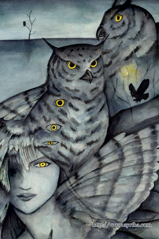Owl Lady by Ayrtha