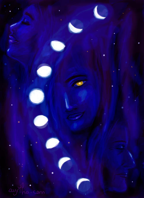 Triple Goddess by Ayrtha