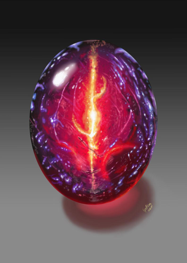 Dragon's Breath Fire Opal by Galder