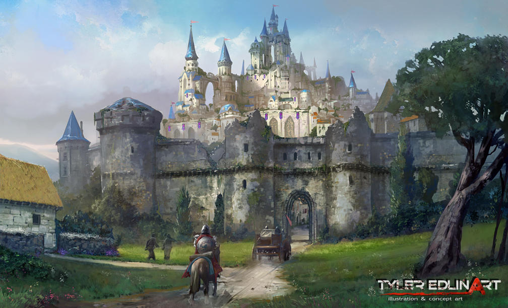 City of Azeria by TylerEdlinArt City of Azeria by TylerEdlinArt