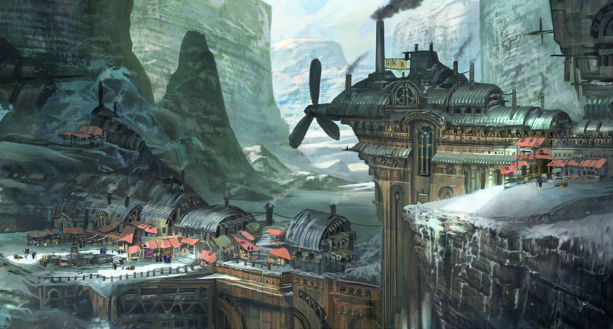 Galbourne Ridge Concept by TylerEdlinArt