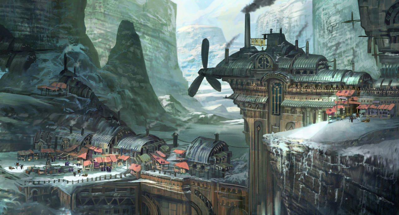 Galbourne Ridge Concept by TylerEdlinArt