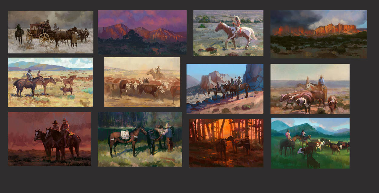 James Reynolds color studies by TylerEdlinArt
