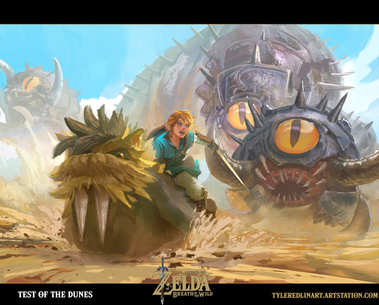 breath of the wild fanart 1 by TylerEdlinArt
