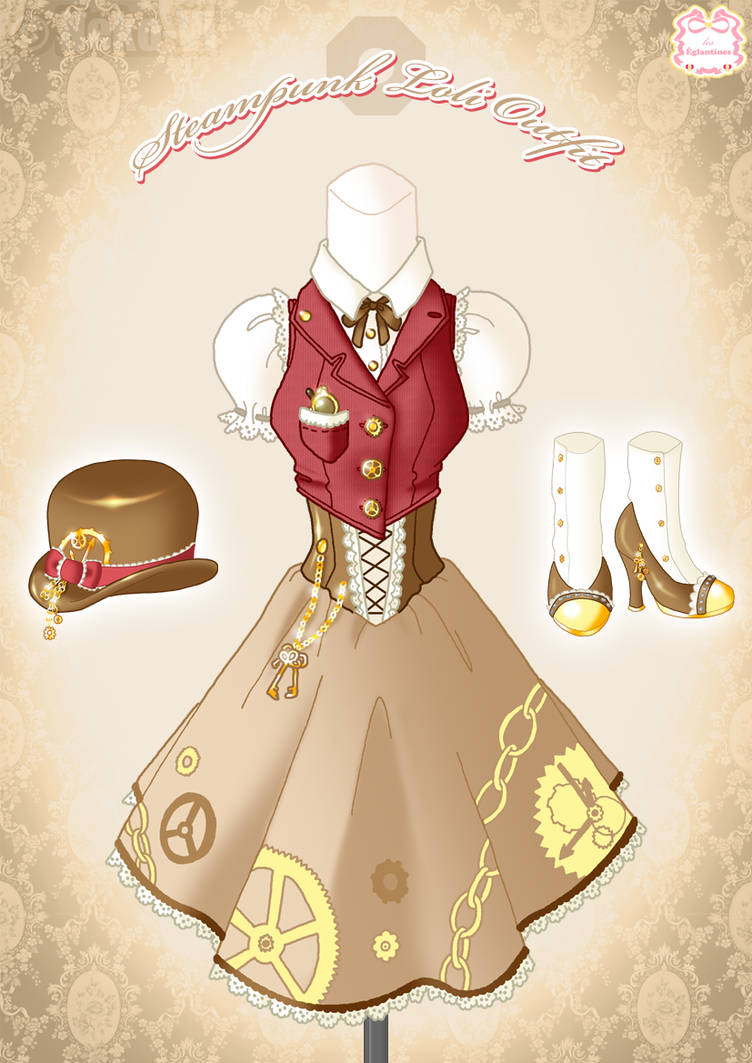 Steampunk Loli Outfit by Neko-Vi