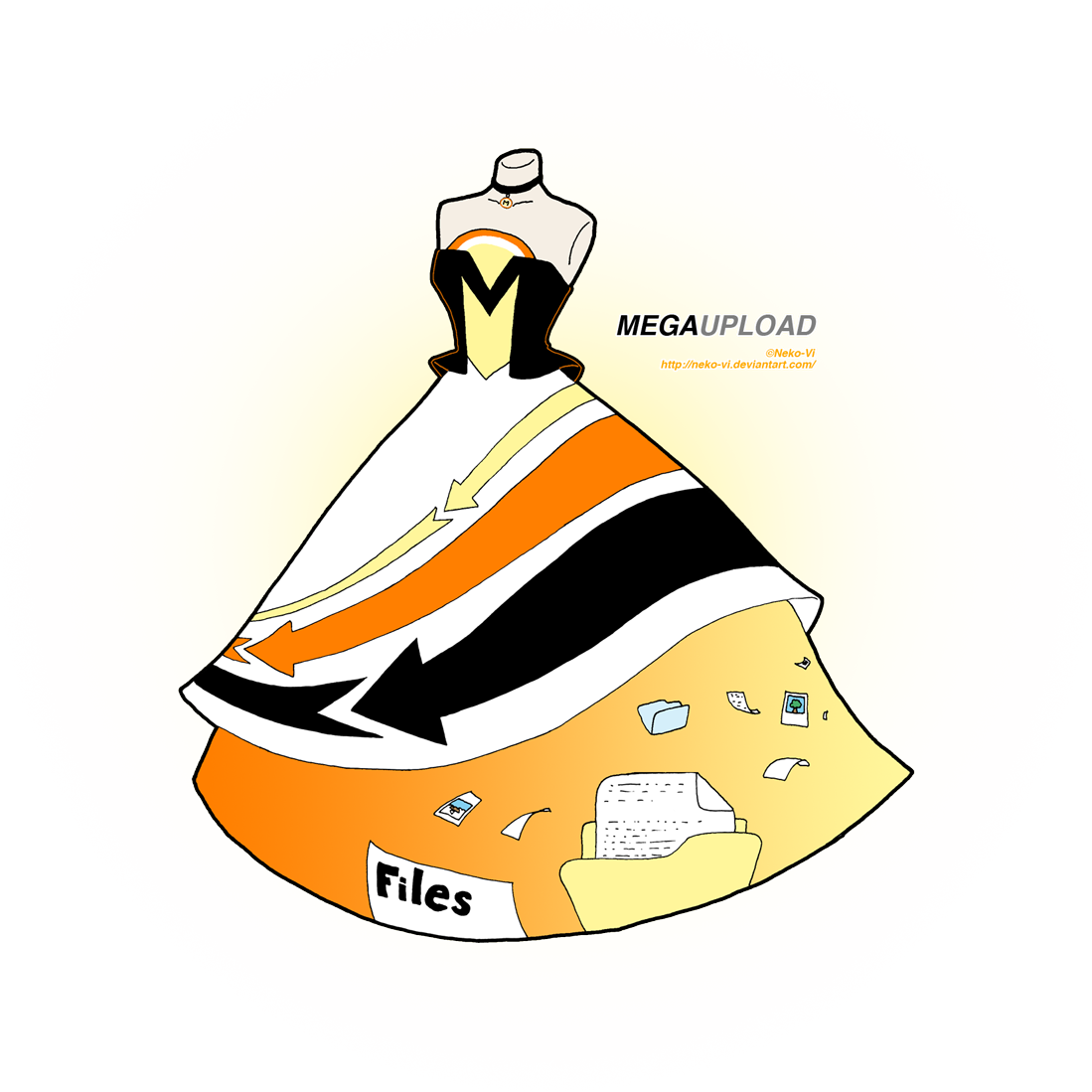 Megaupload in Fashion by Neko-Vi