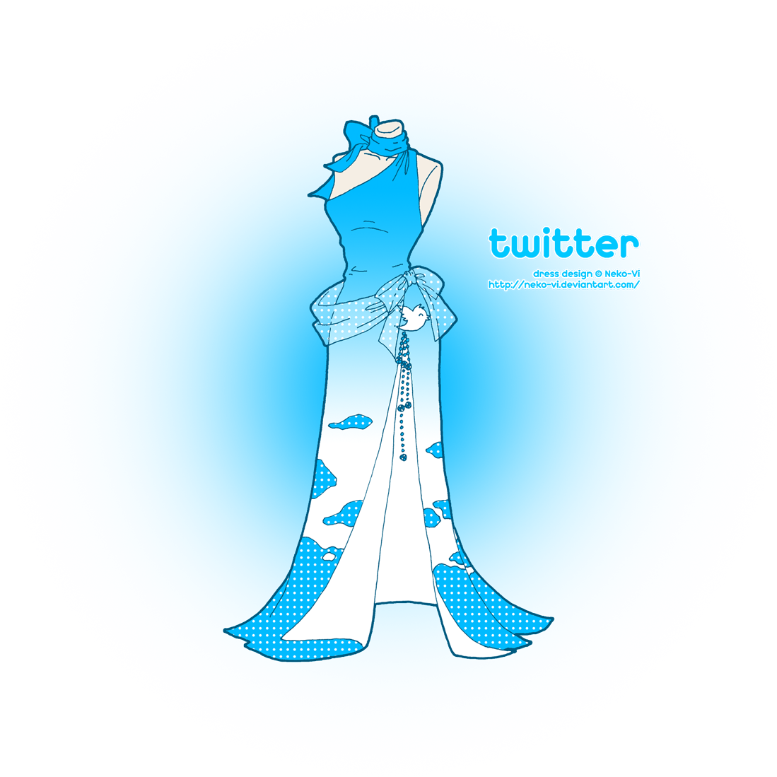 Twitter in Fashion by Neko-Vi