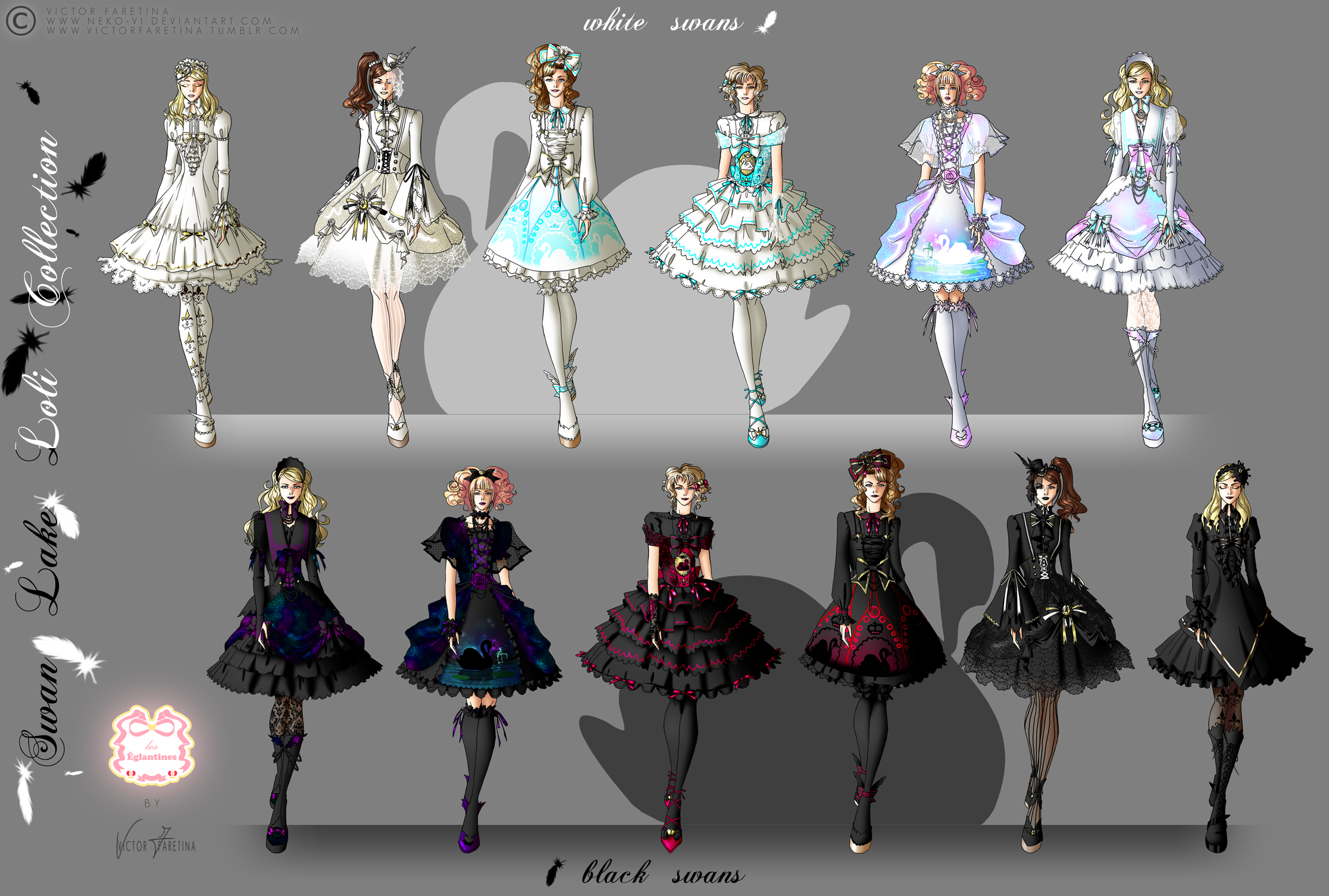 Swan Lake Loli Collection by Neko-Vi
