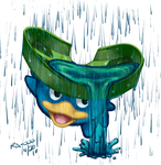 Lotad's Rain Dish by Ra-ooo