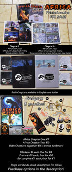 Africa Comic - FOR SALE! + Gadgets! by ARVEN92