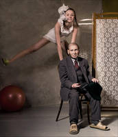 Irina with the grandfather by photoport