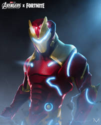 FORTNITE X MARVEL - IRONMAN by iMizuri
