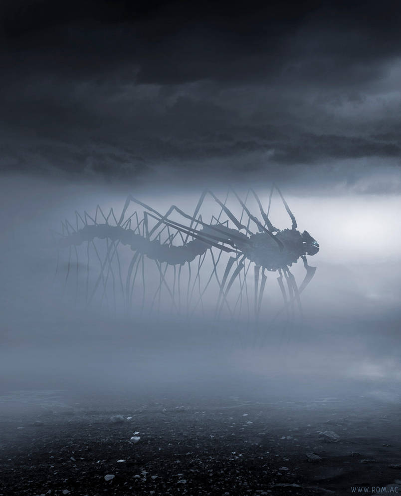 Something creeping in the fog by alexiuss Something creeping in the fog by alexiuss