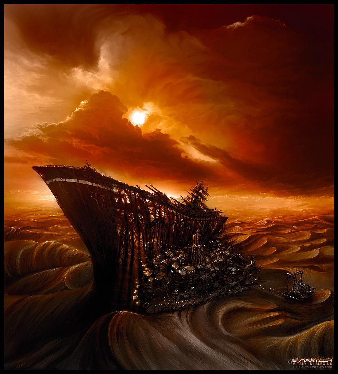 Derelict Isle by alexiuss