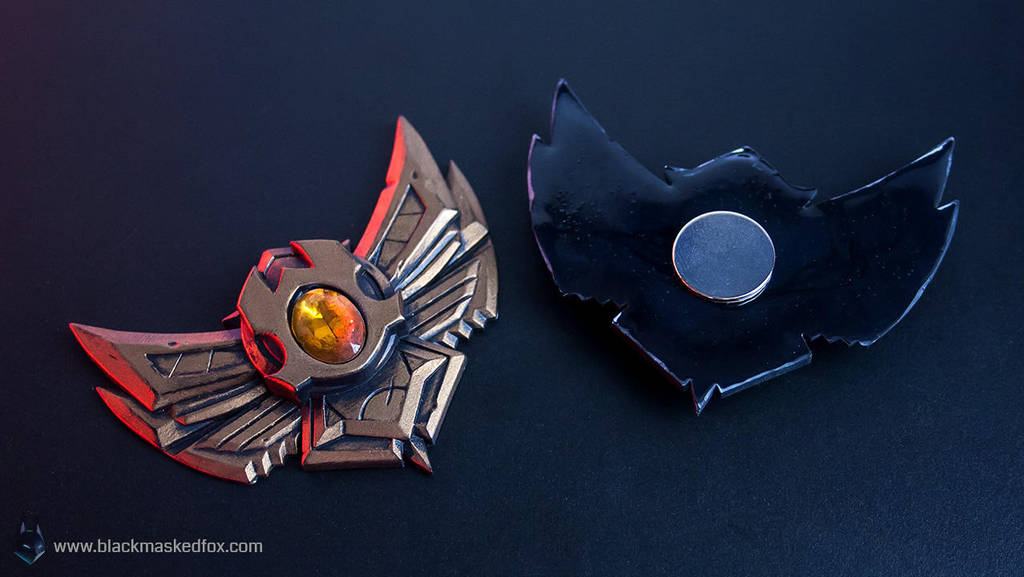League of Legends Bronze Badge Magnet by blackmaskedfox