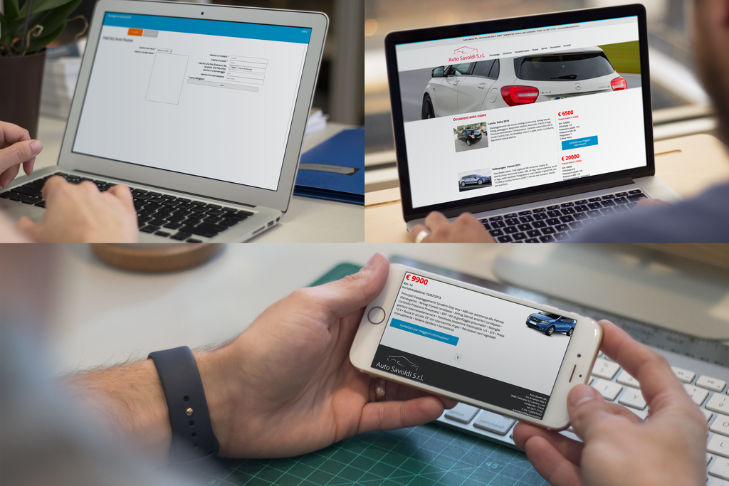 Sito web per concessionaria d'auto by GrazioliDesign