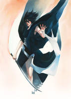 bleach: rukia: black butterfly by hhhwei