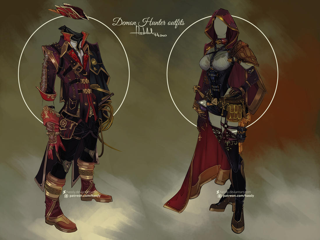 Commission: Demon Hunters by Hassly