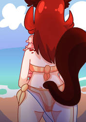 Booty Booty Booty by LizzyTheLizard108