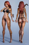 Character Reference Tigra by tiangtam