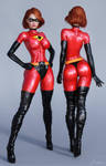 Character Reference Elastigirl by tiangtam