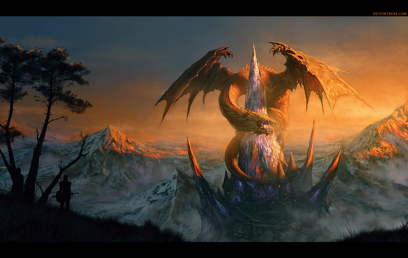 DRAGON CASTLE by randis