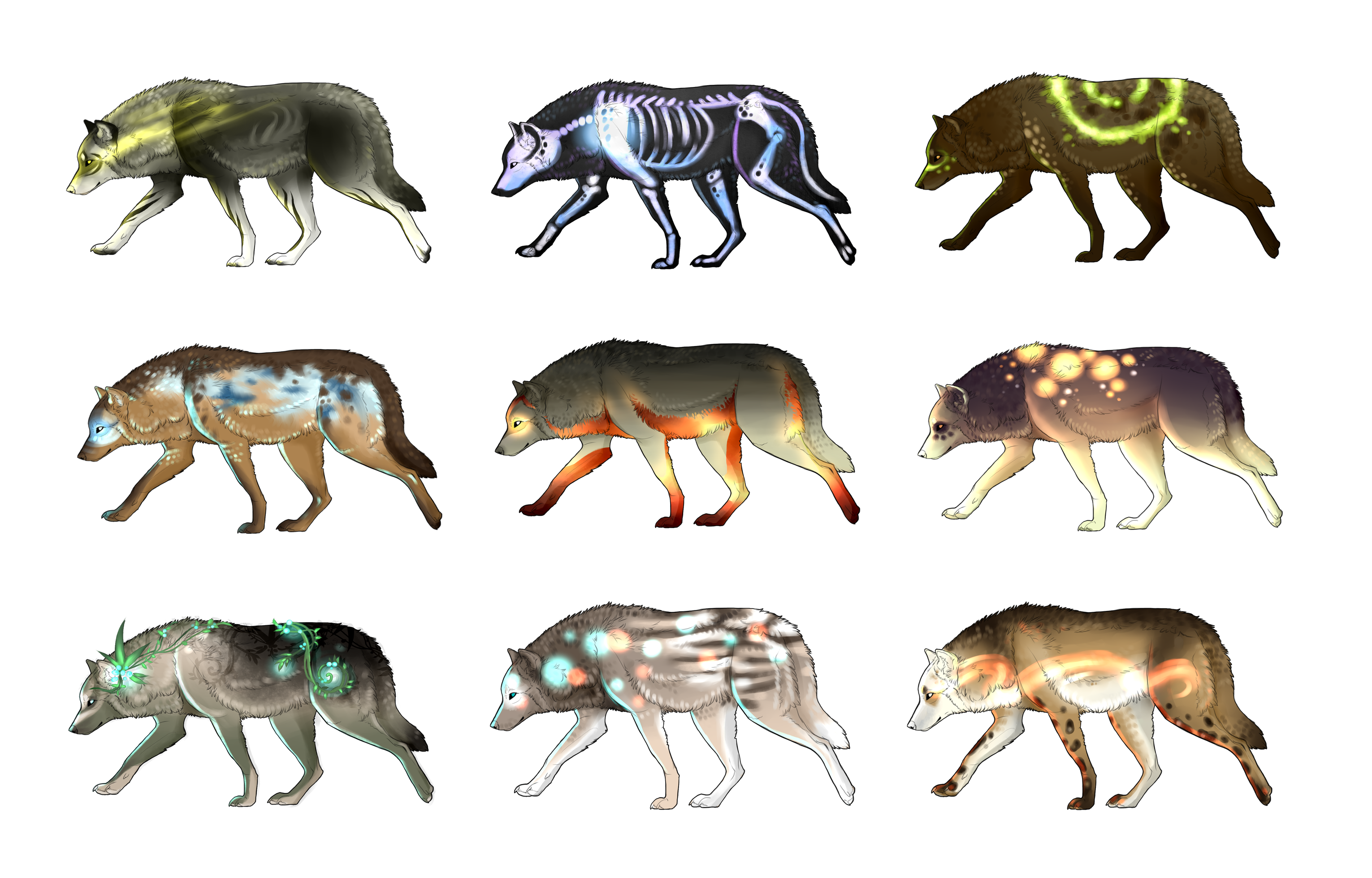 wolf forms wolf forms