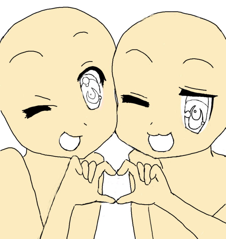Anime Holding Hands Base