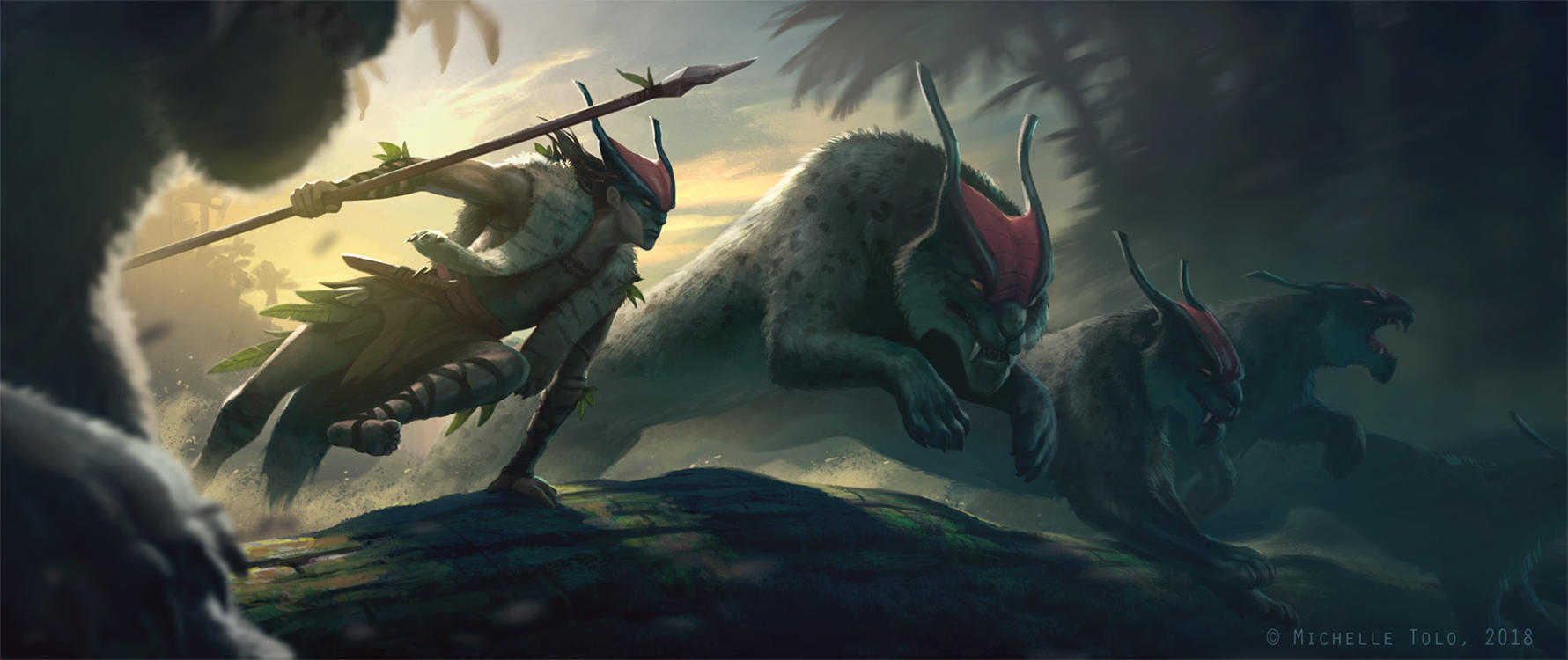 Thrill of the Hunt by Manweri