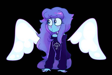 lapis with long hair by Koalify13