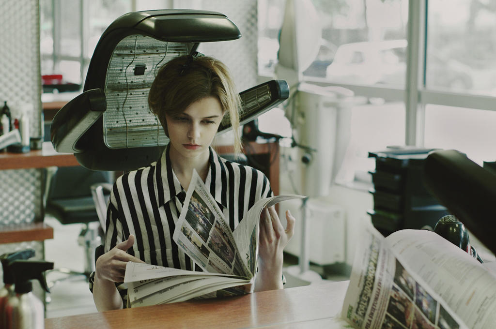 At the hairdresser's II by haania