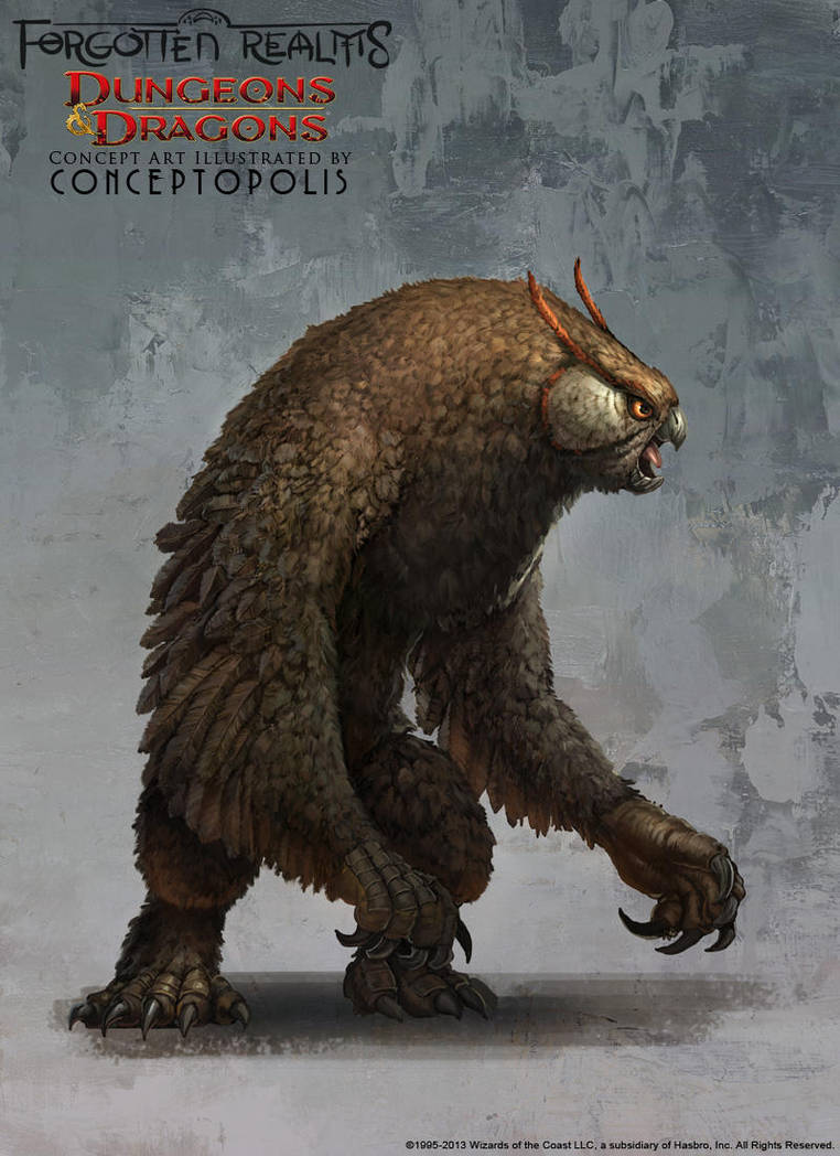 Owlbear (standard/basic) by Conceptopolis