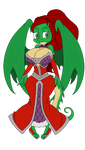 Ruiko Kawari (End 22 Green Dragon) by redryan2009