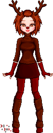 Rita the Red Nose Reindeer by bcboo