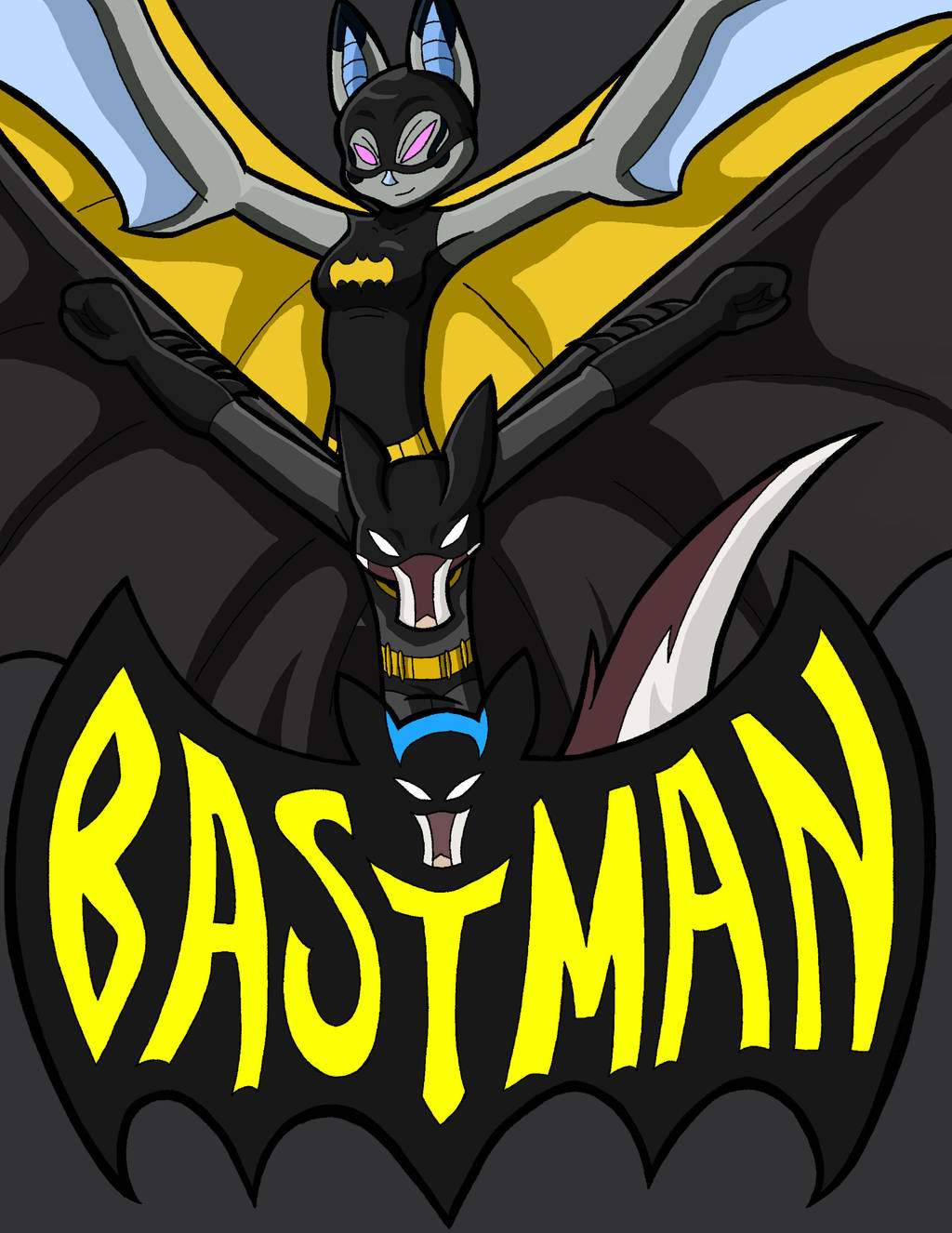 Bastman and Vanthgirl by neyola298