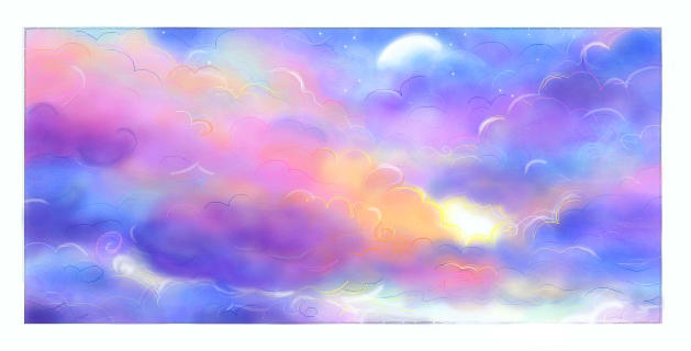 colorful clouds by rilakkumi
