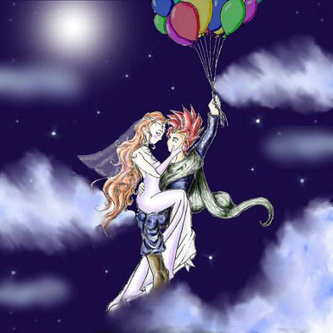 Marle and Crono by twilinympho